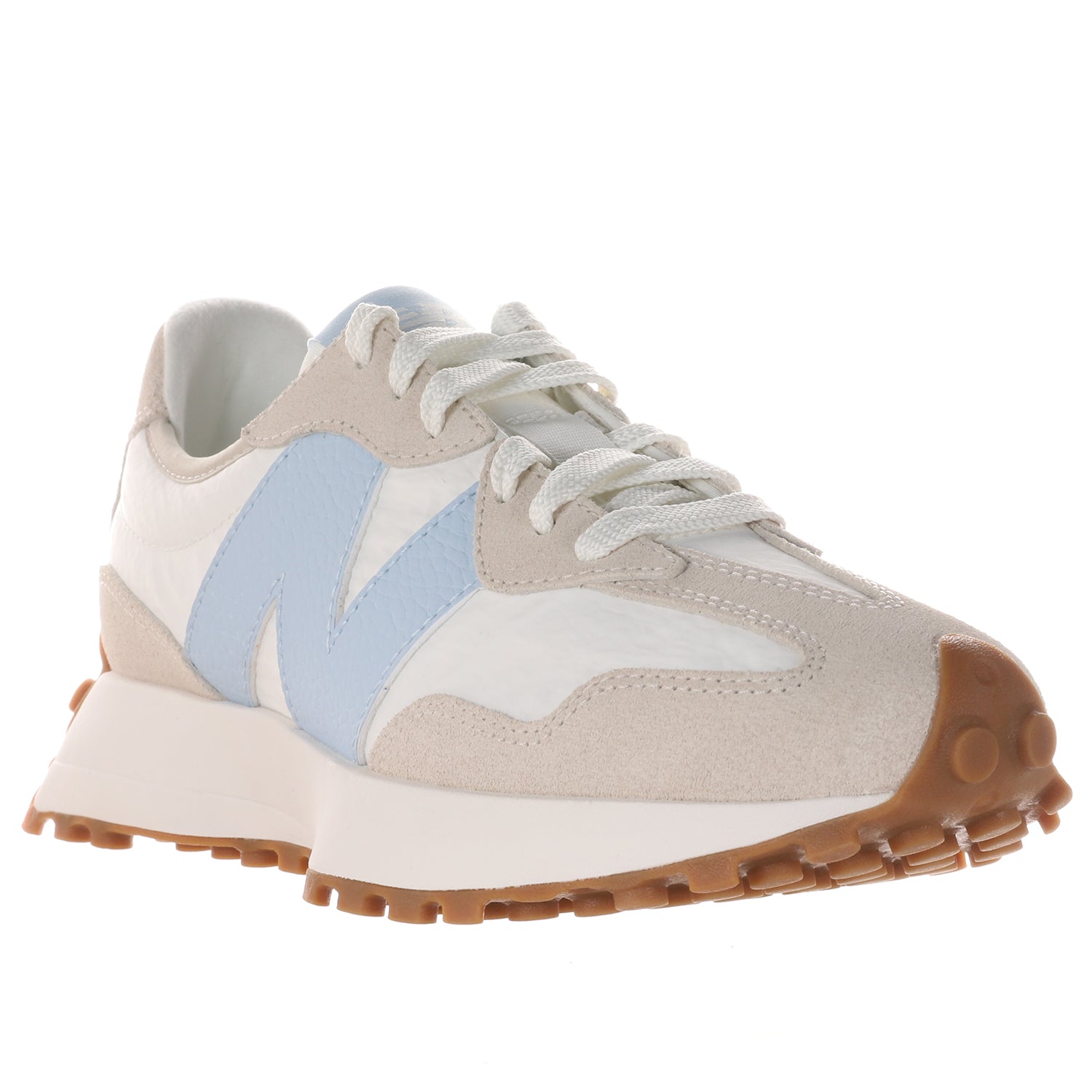New Balance WS327FTA Women's Athletic Shoes Timberwolf/Sea Salt/Light Chrome Blue