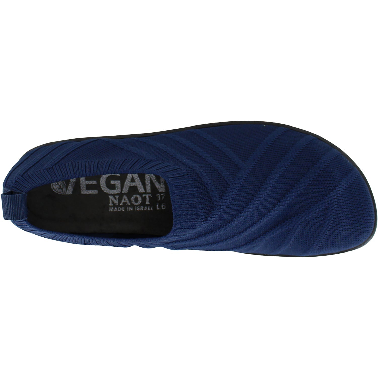 Naot Okahu Women's Slip On Shoes Navy Knit Fabric