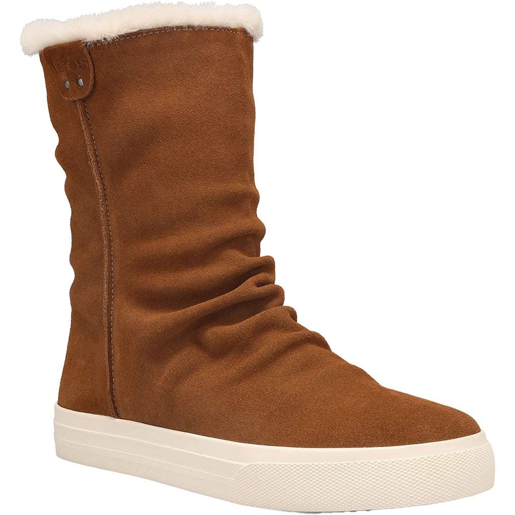 Taos Cozy Chic Women's Water Resistant Boots Chestnut WR Suede