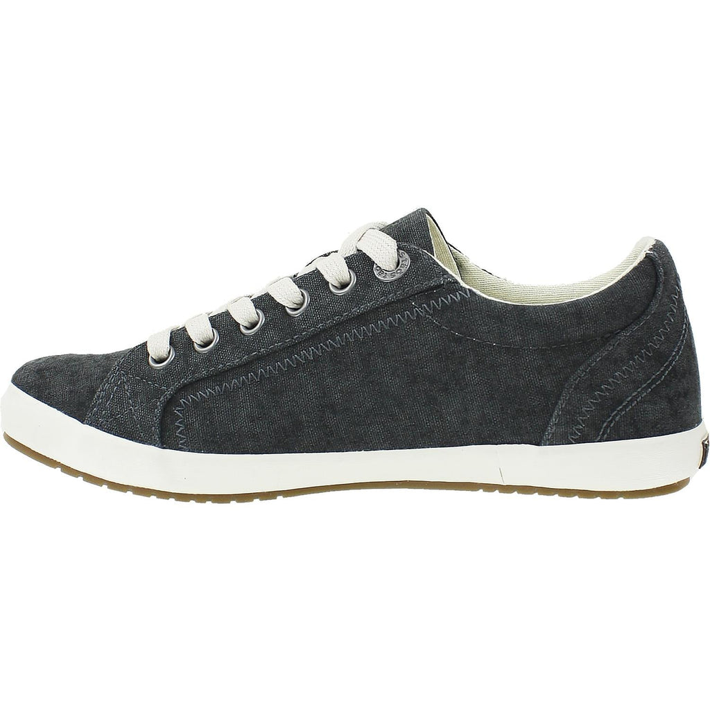 Taos Star Women's Shoes Charcoal Washed Canvas