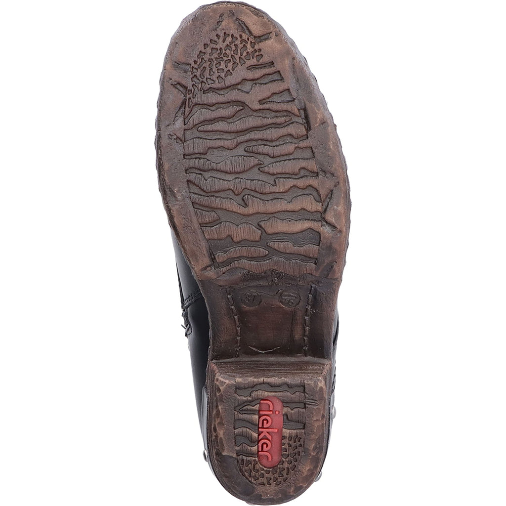 Rieker 93614-00 Women's Boots Schwarz/Rauch-Multi