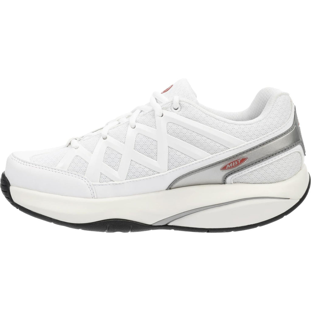 Men's MBT Sport 3 White Leather/Mesh