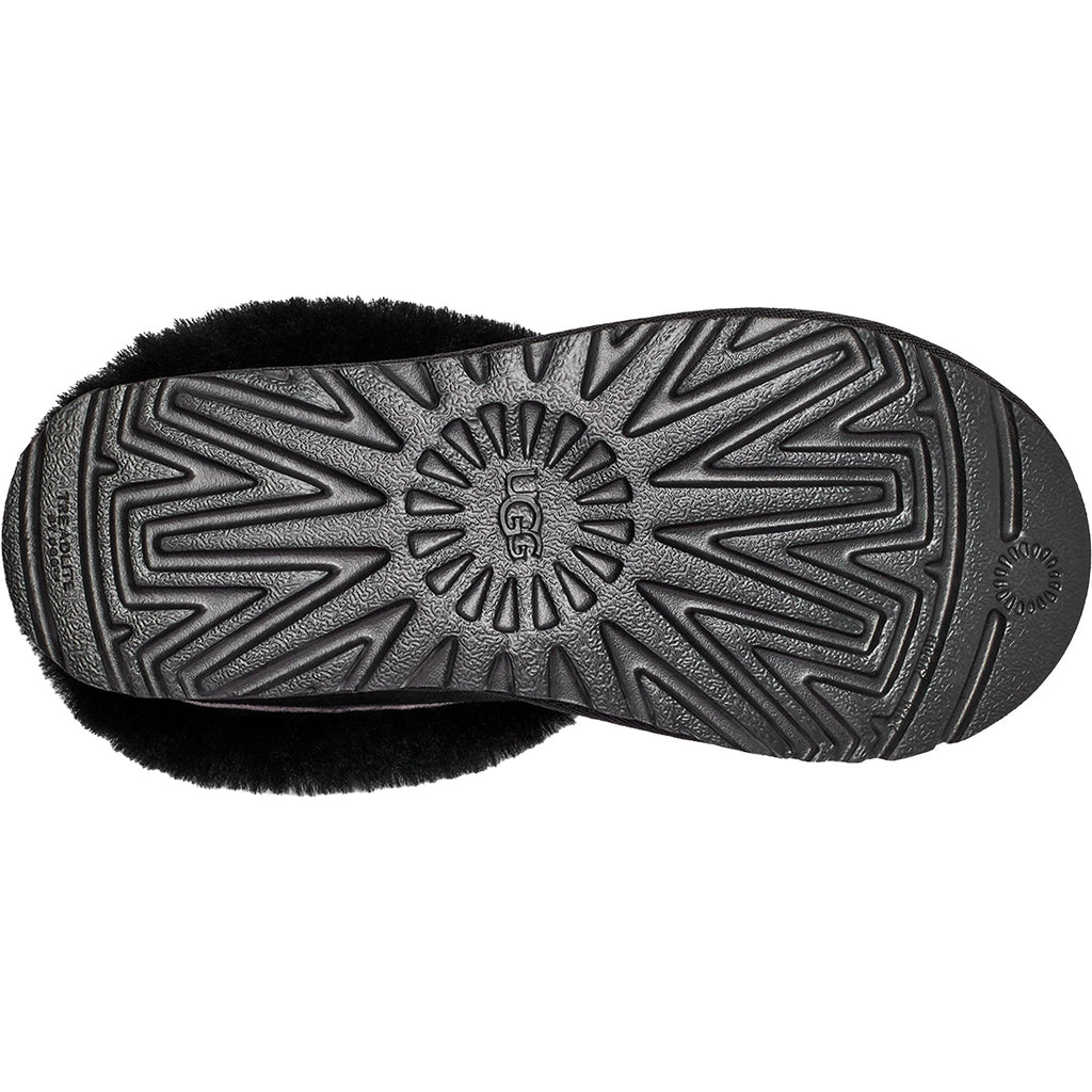 UGG Tazzette Women's Slippers Black Suede