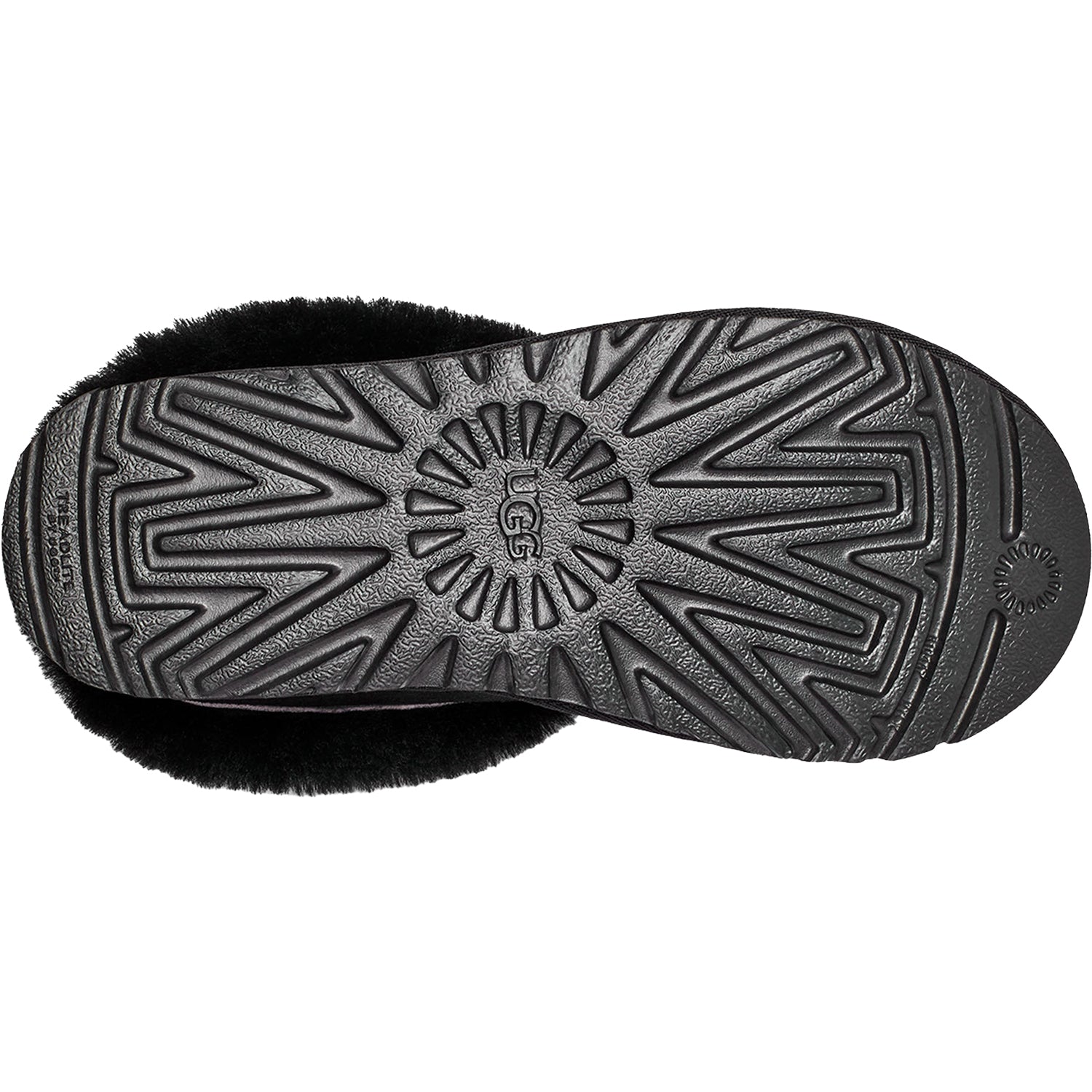UGG Tazzette Women's Slippers Black Suede