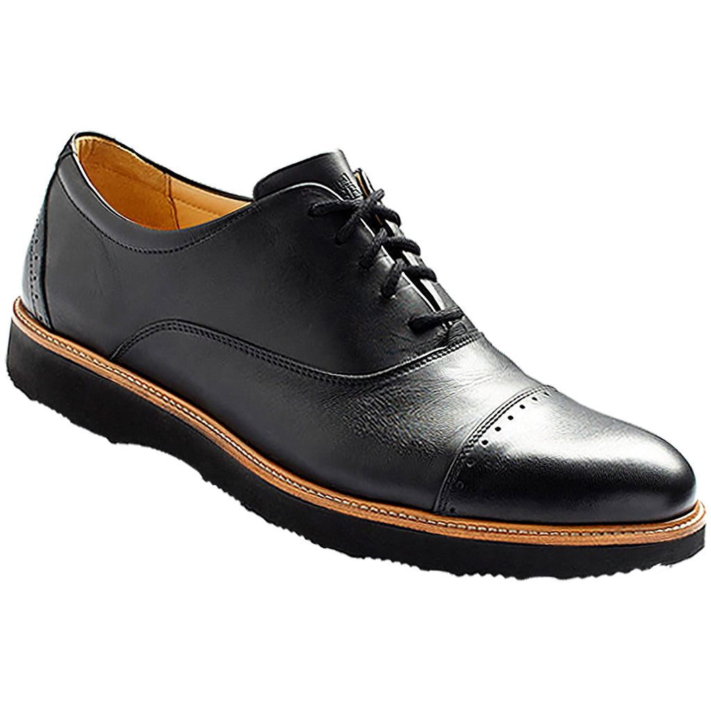 Samuel Hubbard Market Cap Men's Black Leather
