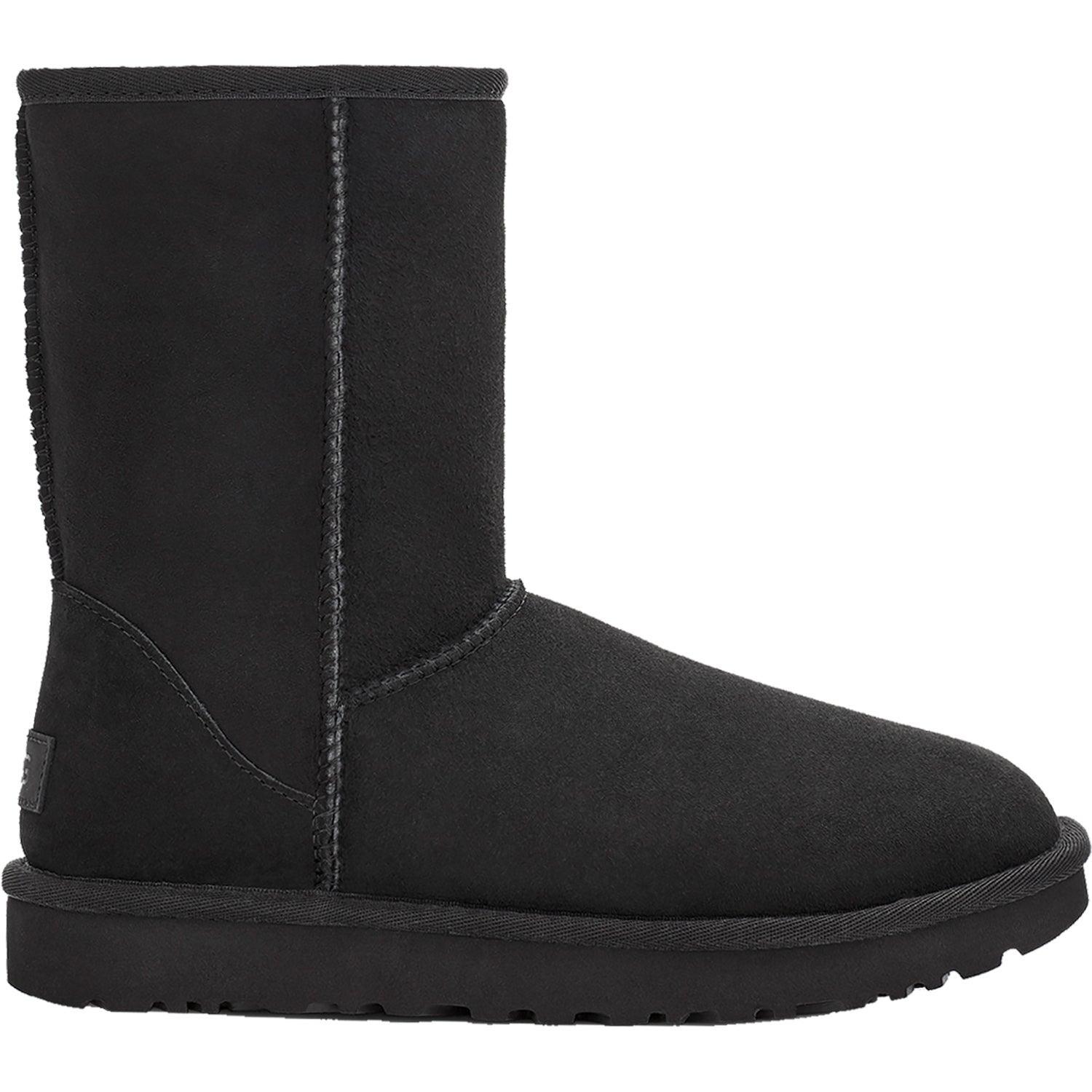 UGG Classic Short II Women's Boots Black Sheepskin