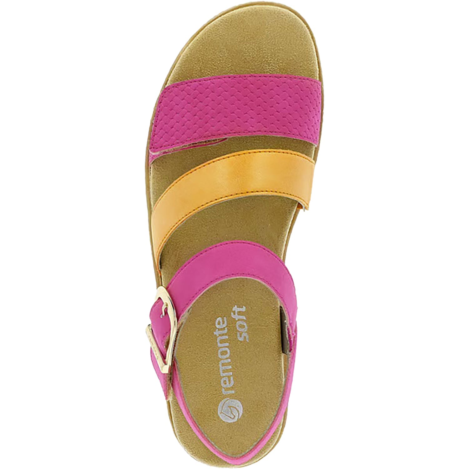 Remonte D0Q55-31 Women's Sandals Magenta/Orange Synthetic