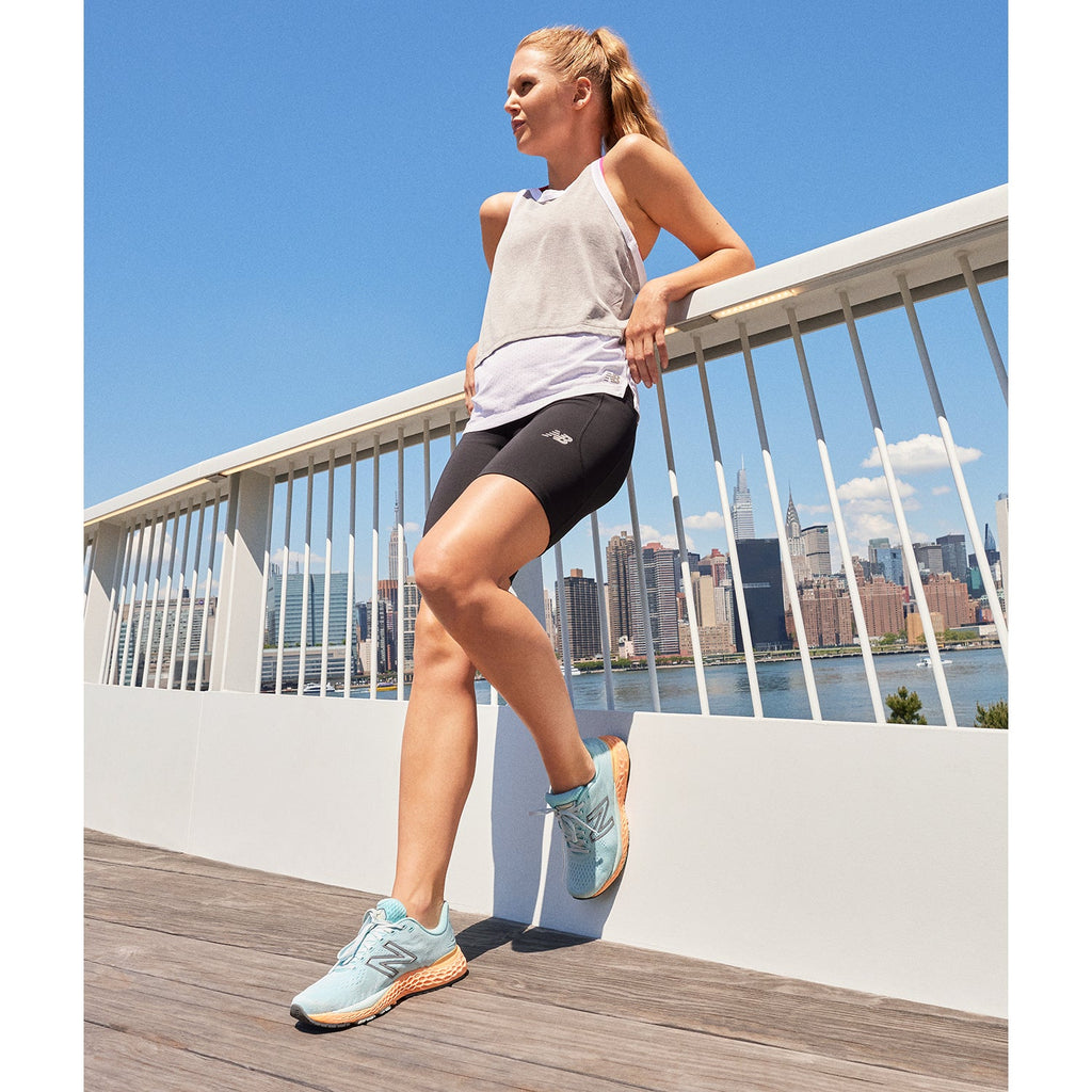 New Balance Fresh Foam W880A10 Women's Running Shoes Magnetic Blue/Guava/Black Mesh