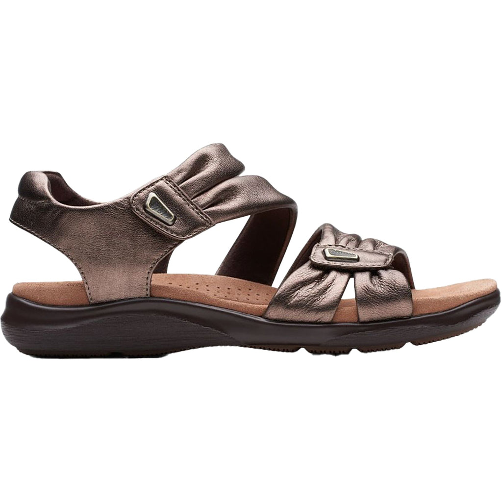 Clarks Kitly Ave Women's Sandals Bronze Leather