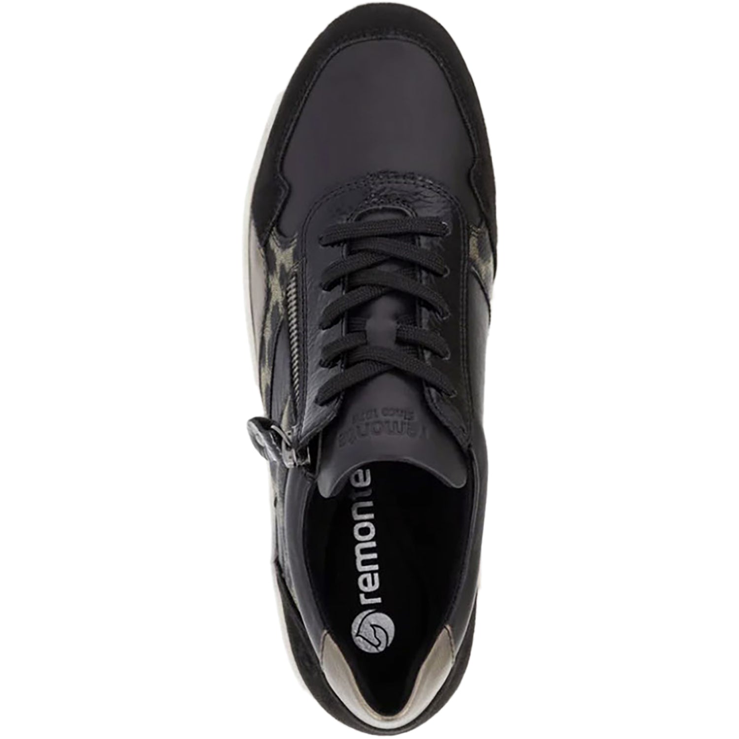 Remonte D0J04-03 Women's Sneakers Schwarz/Bronze Synthetic