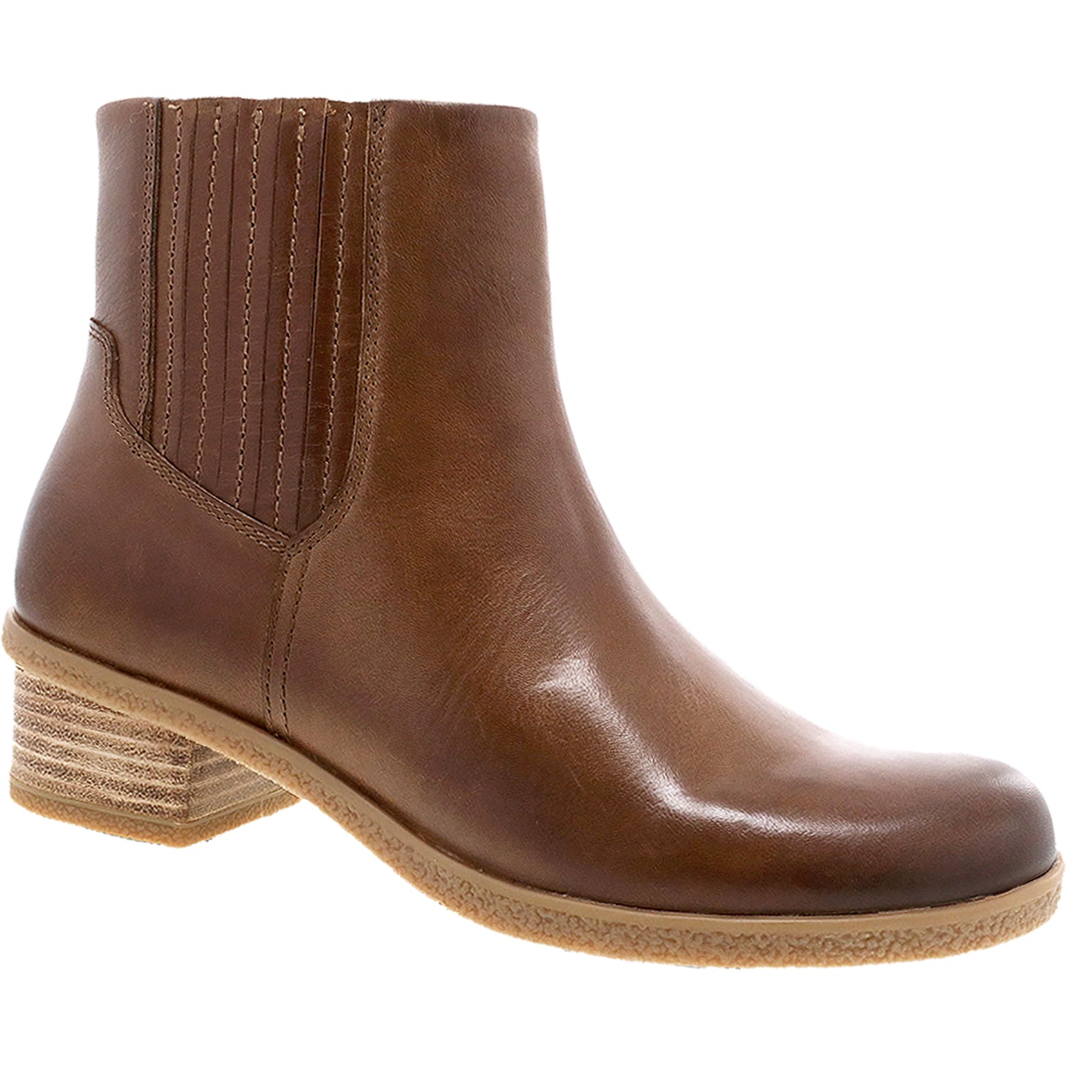 Dansko Daisie Women's Waterproof Boots Tan Waterproof Burnished Leather