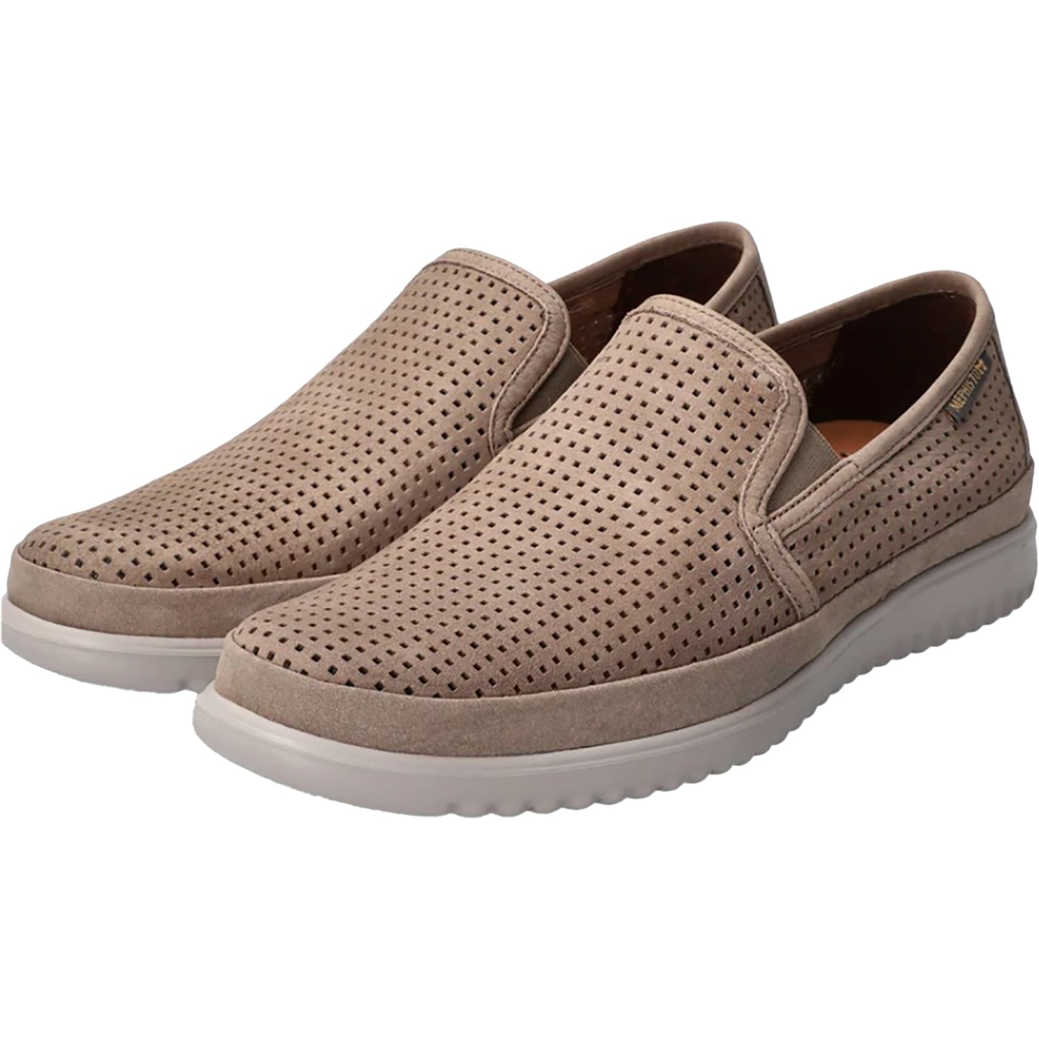 Mephisto Tiago Men's Slip Ons Sand Sport Buck