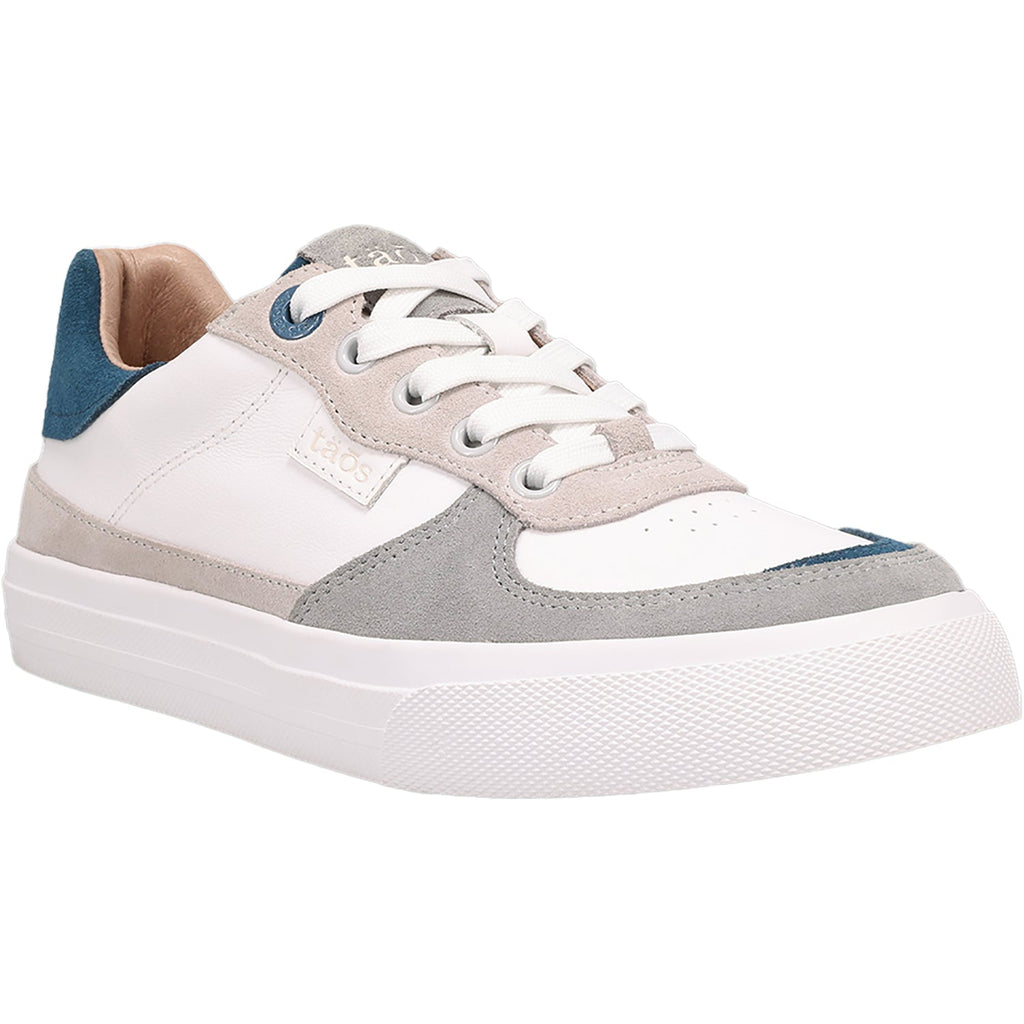 Taos Pop Soul Women's Sporty Lace Up Shoes Grey/Petrol Blue