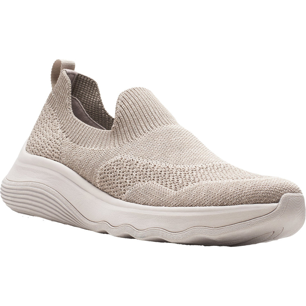 Clarks Cloudsteppers Circuit Path Women's Slip On Sneakers Mauve Knit Fabric