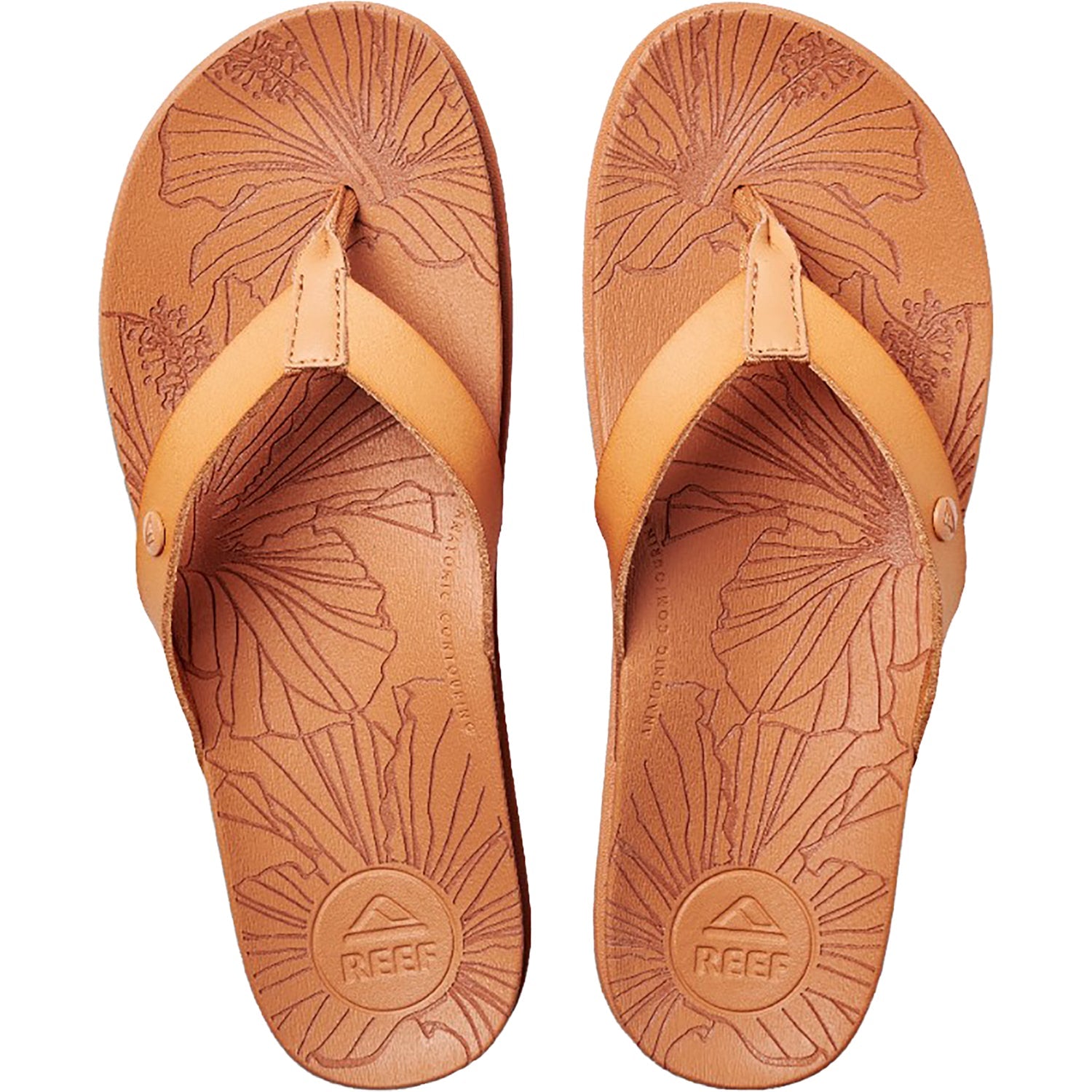 Reef Cushion Porto Cruz Women's Thong Sandals Natural