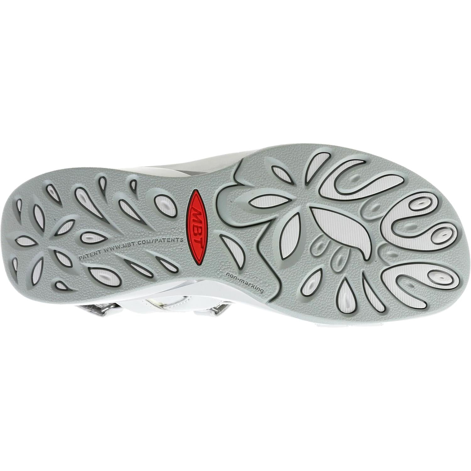 Women's MBT Kiburi Light Grey Leather