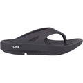 OOFOS OOriginal Unisex Thong Sandals Black Synthetic