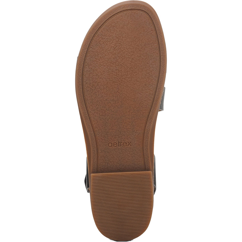 Aetrex Tamara Women's Sandals Black Leather