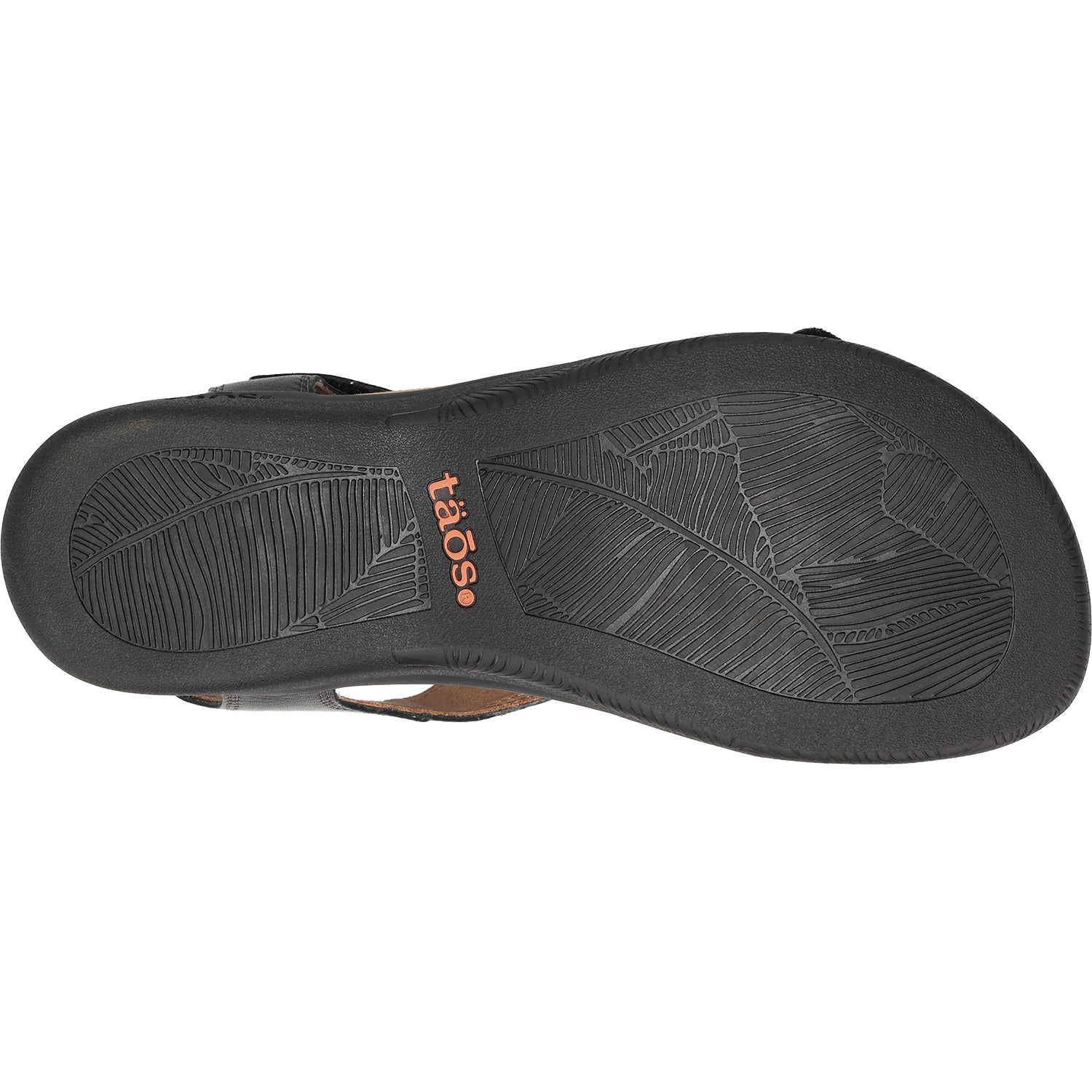 Taos The Show Women's Sandals Black Leather