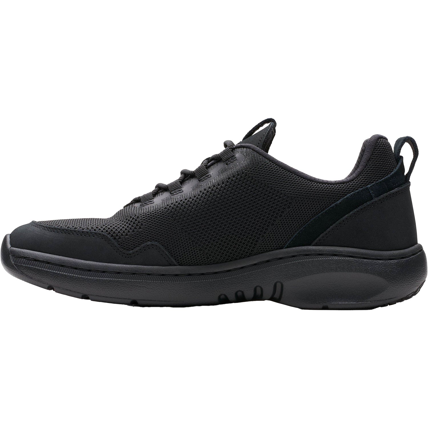 Clarks Pro Knit SR Men's SR Shoes Black Mesh