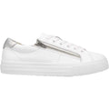 Taos Z Soul Lux Women's Sneakers White/Silver Leather
