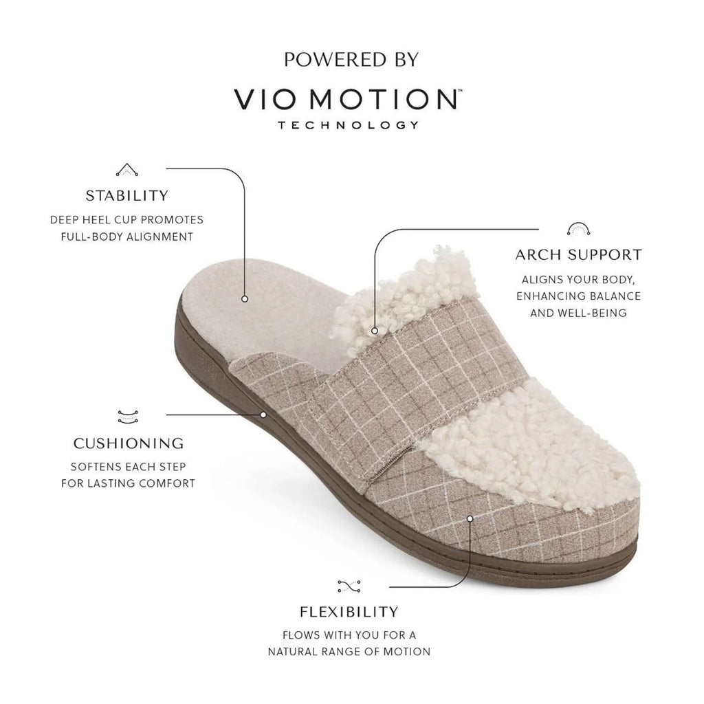 Vionic Gemma II Women's Slippers Black Flannel