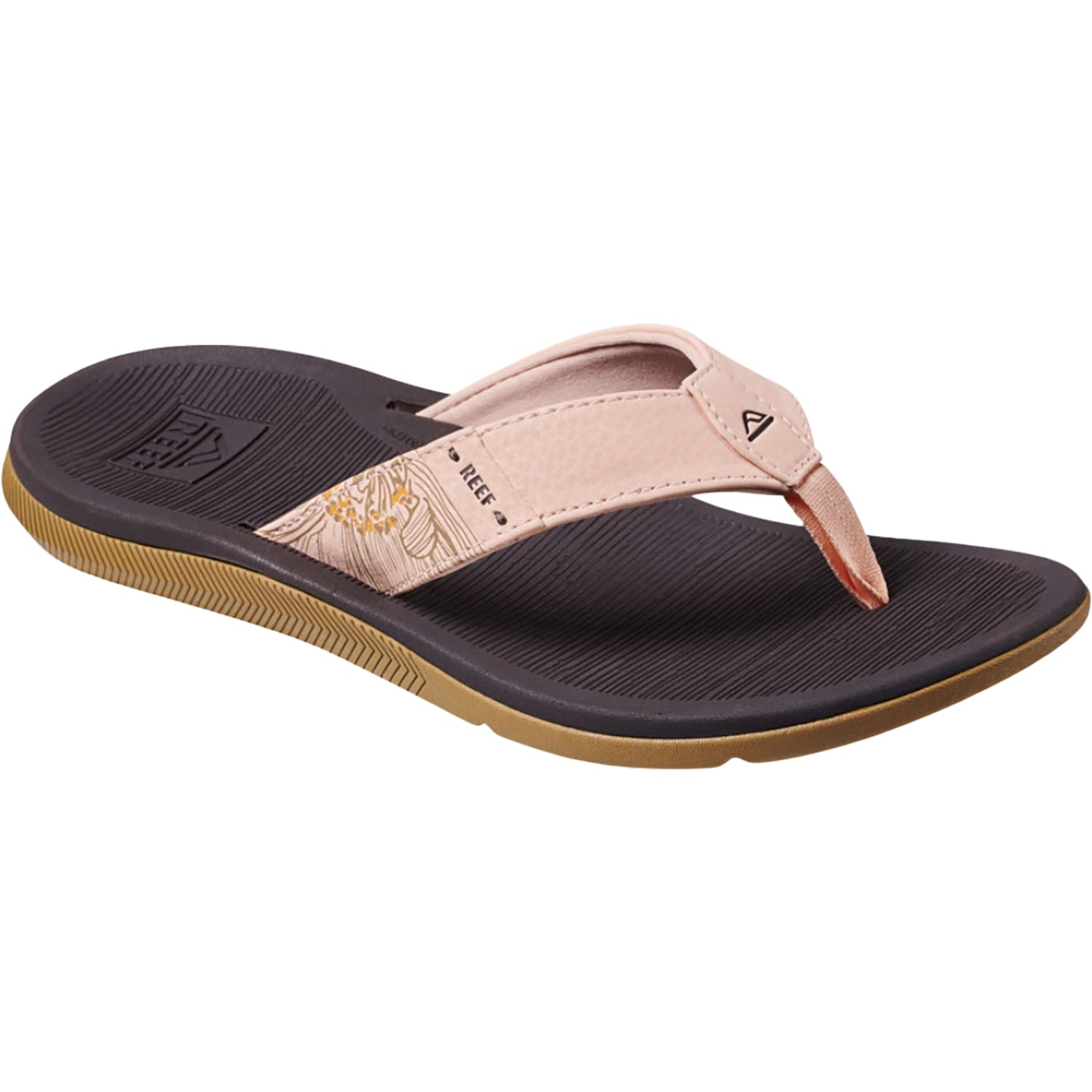Reef Santa Ana Women's Thong Sandals Peach Parfait Synthetic