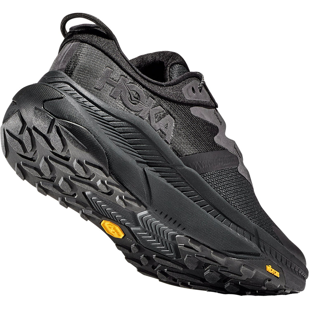 Hoka Transport Men's Everyday Shoes Black/Black Mesh