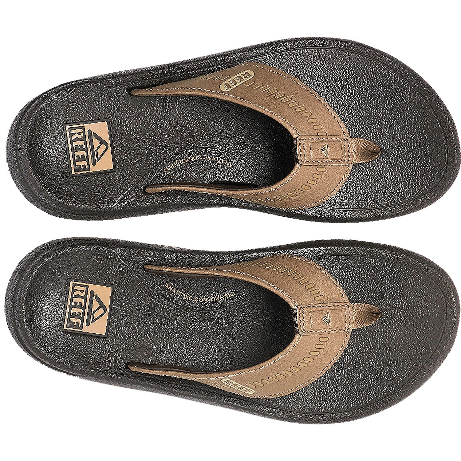 Reef Swellsole Cruiser Men's Thong Sandals Brown/Tan Synthetic
