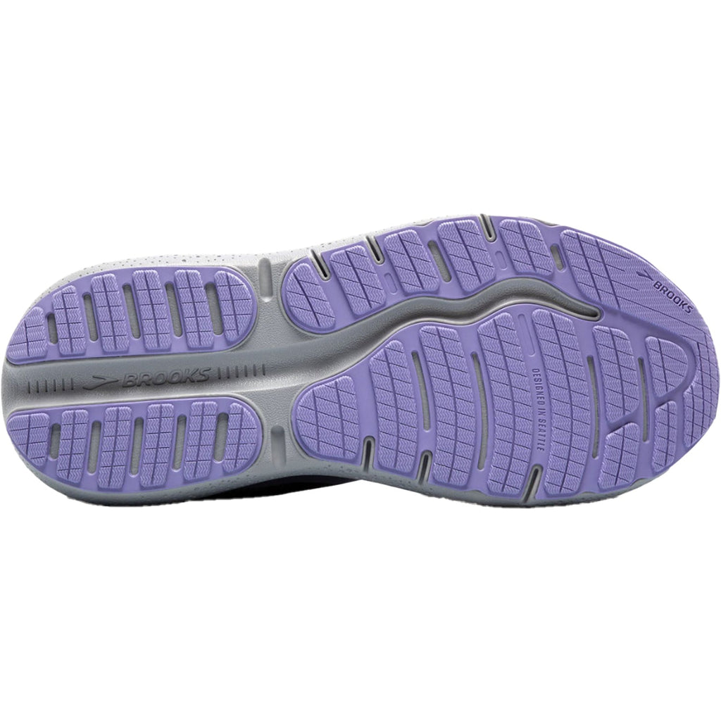 Brooks Ghost Max 2 Mesh (Neutral Support) Women's Running Shoes Ebony/Sweet Lavender/Alloy