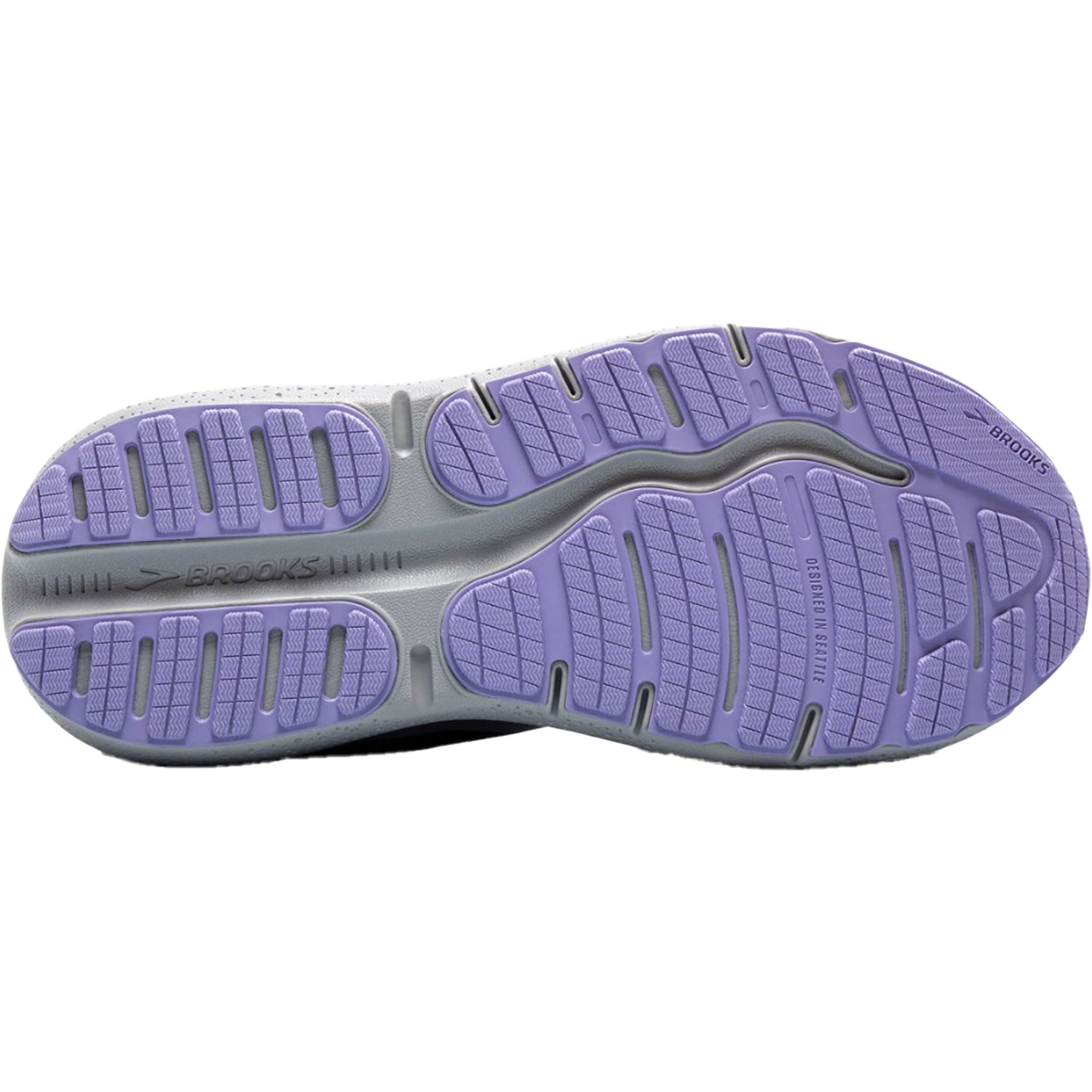 Brooks Ghost Max 2 Mesh (Neutral Support) Women's Running Shoes Ebony/Sweet Lavender/Alloy