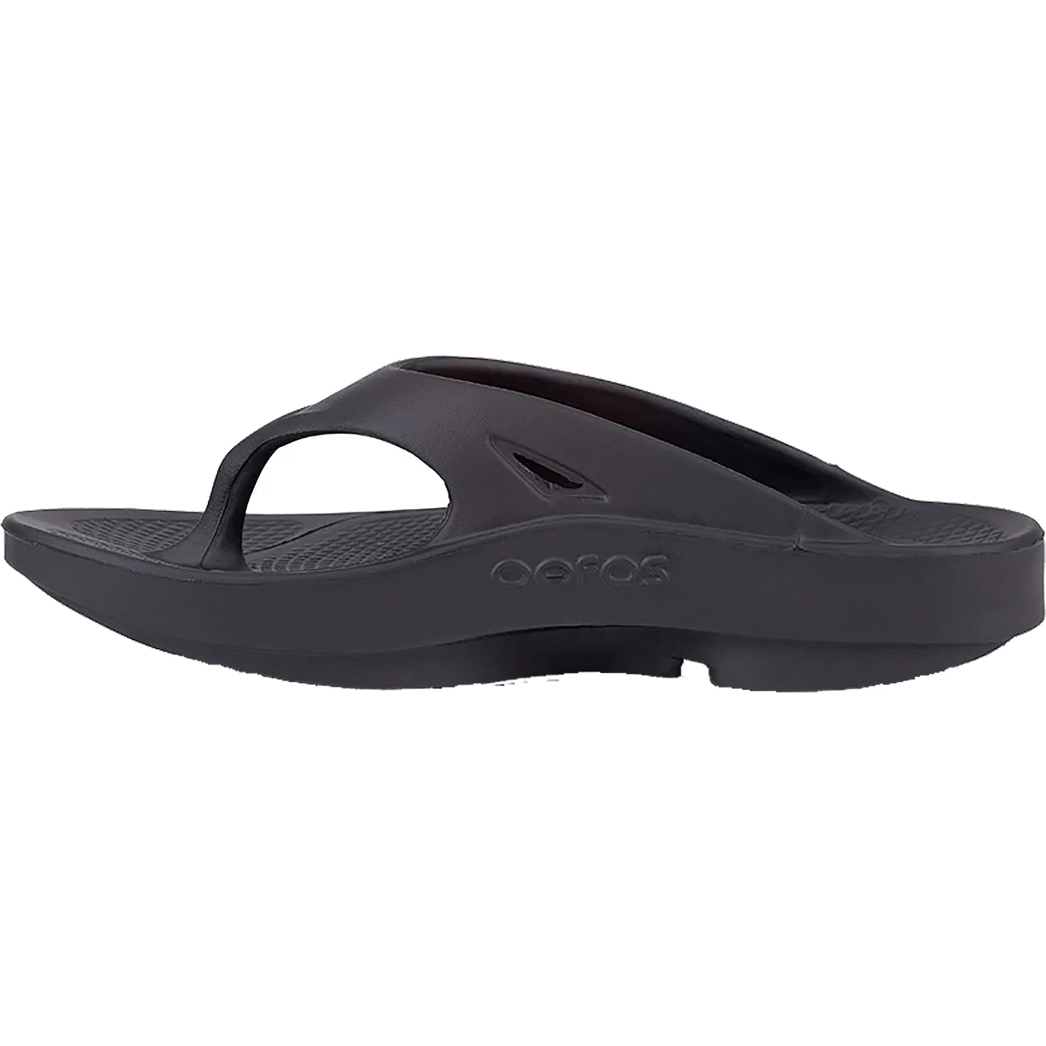 OOFOS OOriginal Unisex Thong Sandals Black Synthetic
