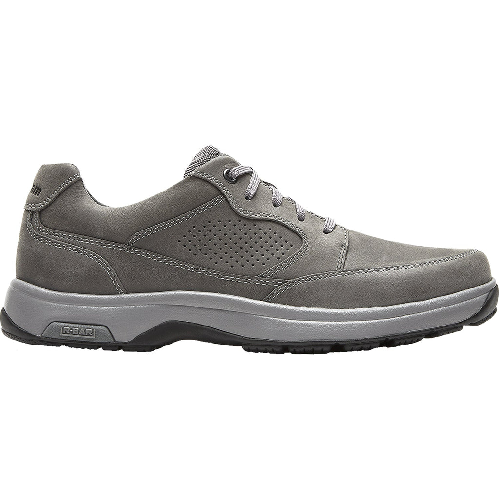 Dunham 8000 Blucher Men's Lace up Shoes Steel Grey Nubuck