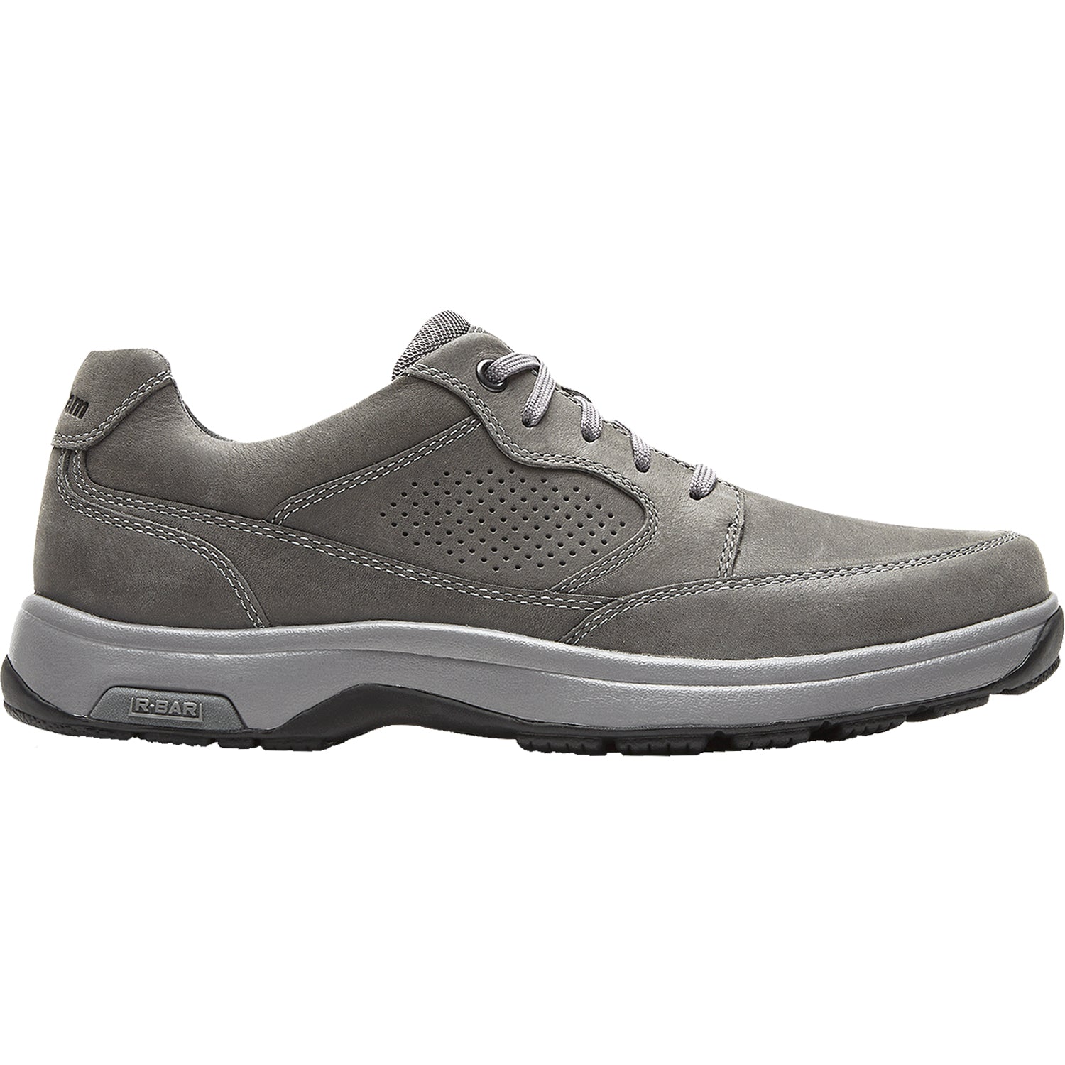 Dunham 8000 Blucher Men's Lace up Shoes Steel Grey Nubuck