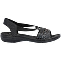 Rieker 60880-00 With Beads Women's Sandals Black W Beads Synthetic