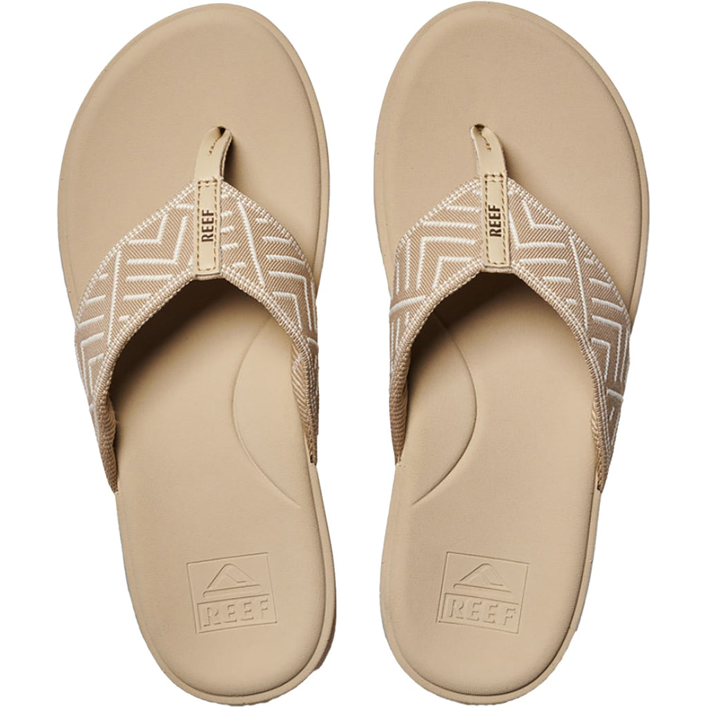 REEF Cushion Cloud TX Sandals Thong Sandals Oasis Geo Synthetic