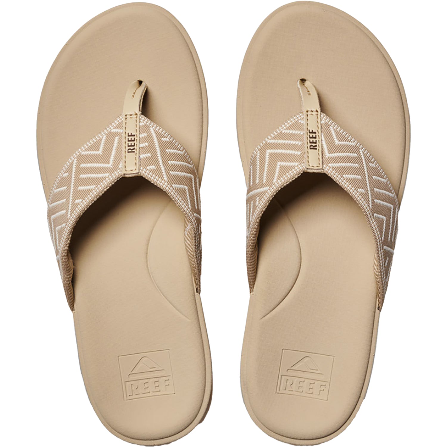 REEF Cushion Cloud TX Sandals Thong Sandals Oasis Geo Synthetic