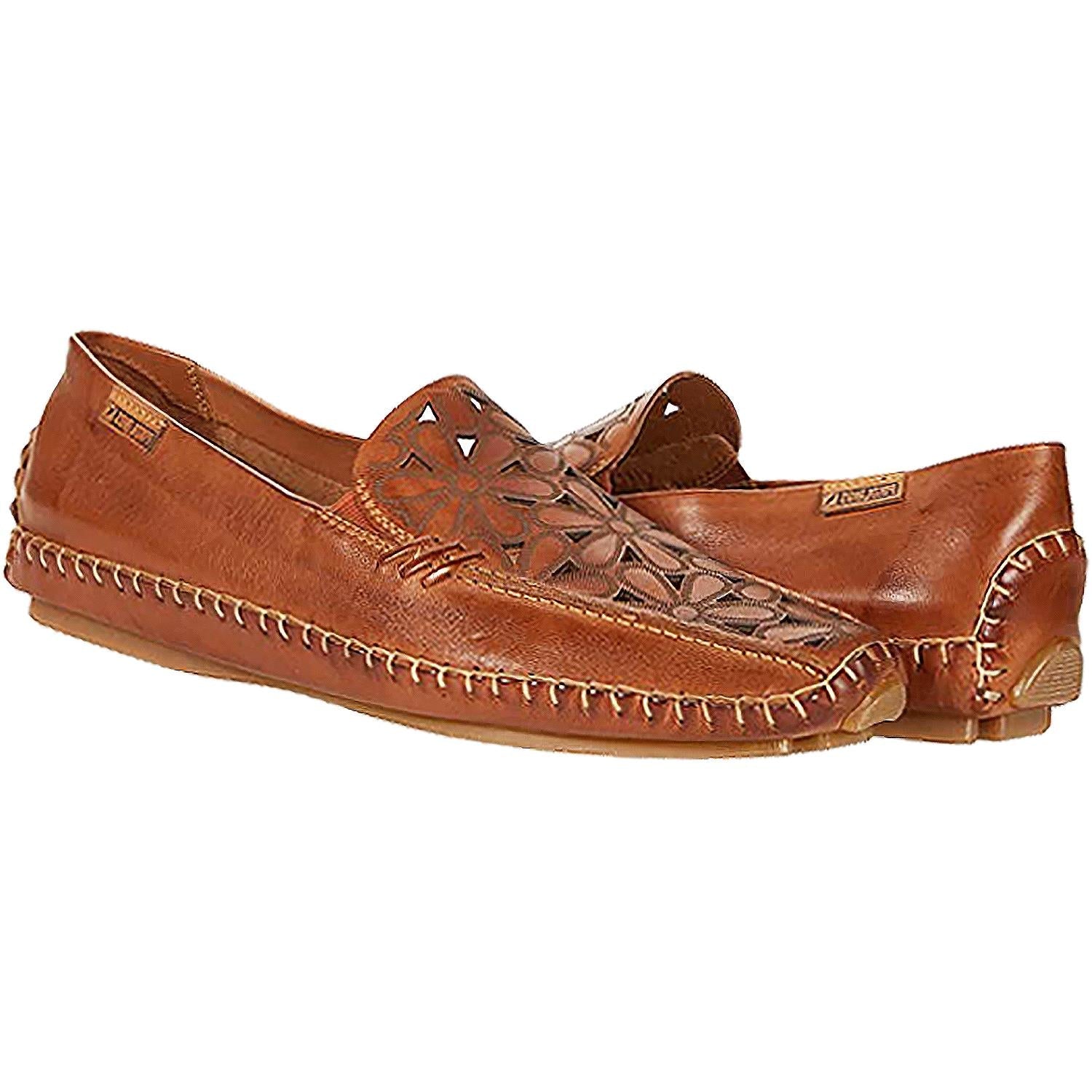 Pikolinos Jerez 578-3539 Women's Slip Ons Brandy Leather