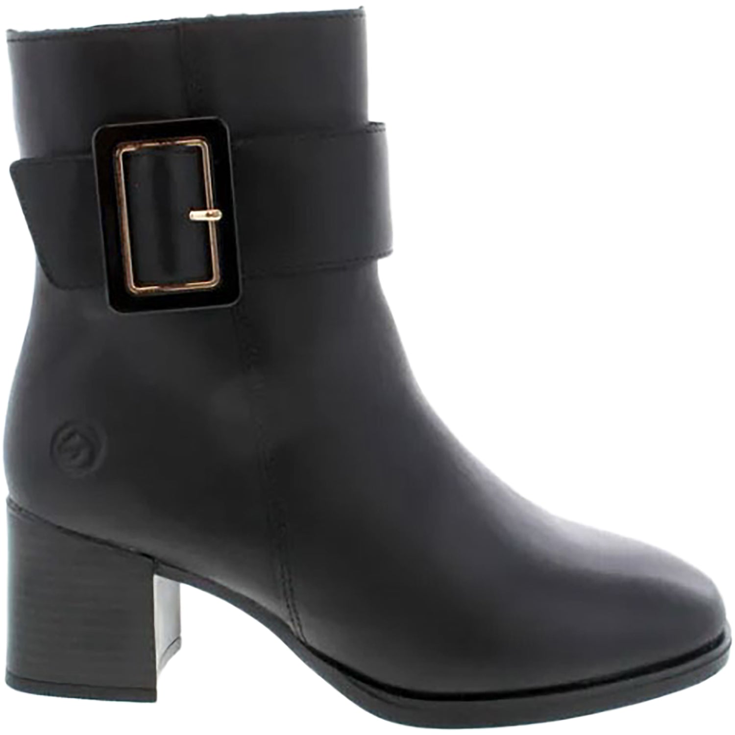 Remonte D0V80-00 Women's Dressy Boots Black Leather