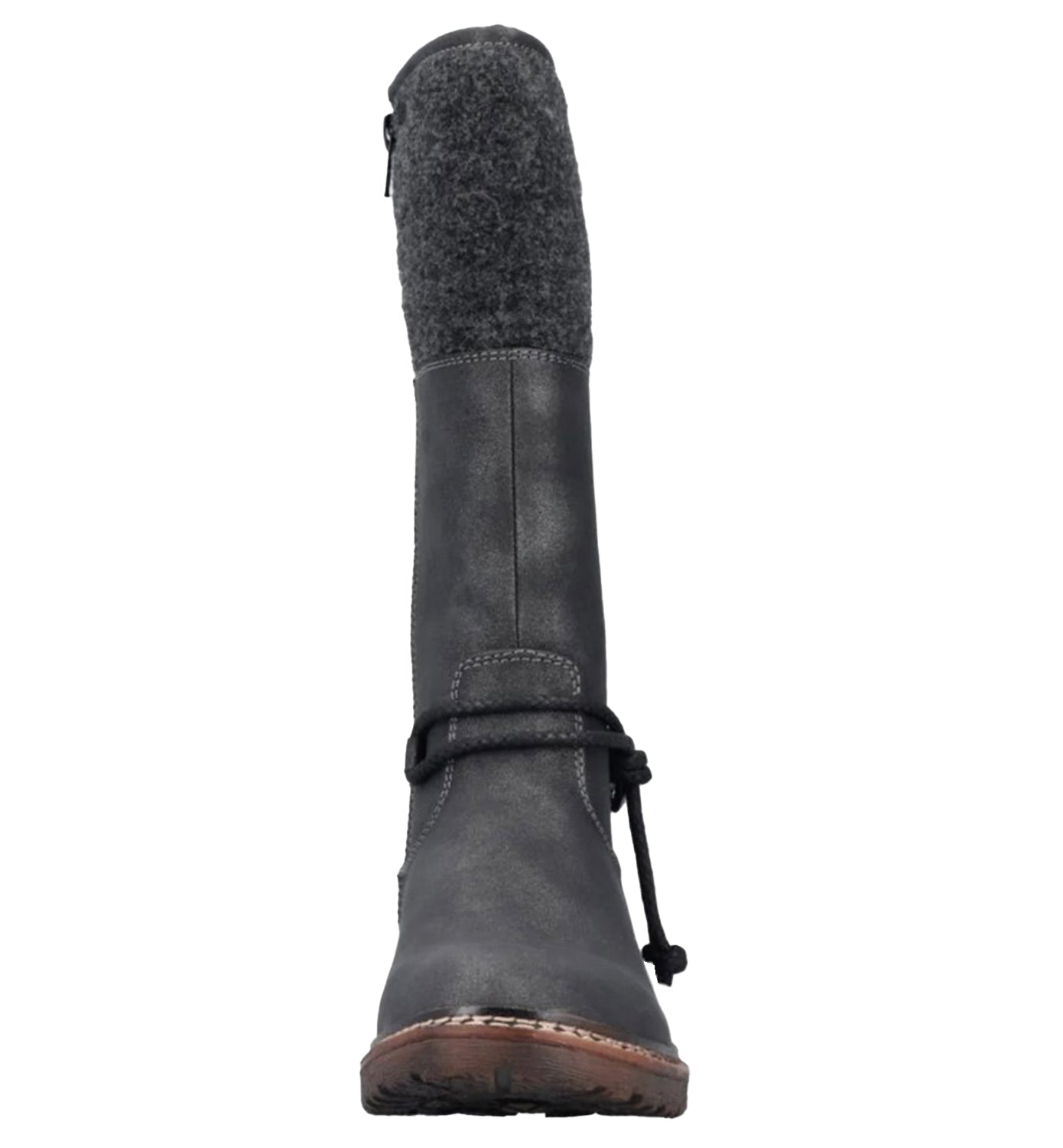 Rieker 94774-45 Dominika 74 Women's Ankle Boots Graphite/Anthrazit Synthetic