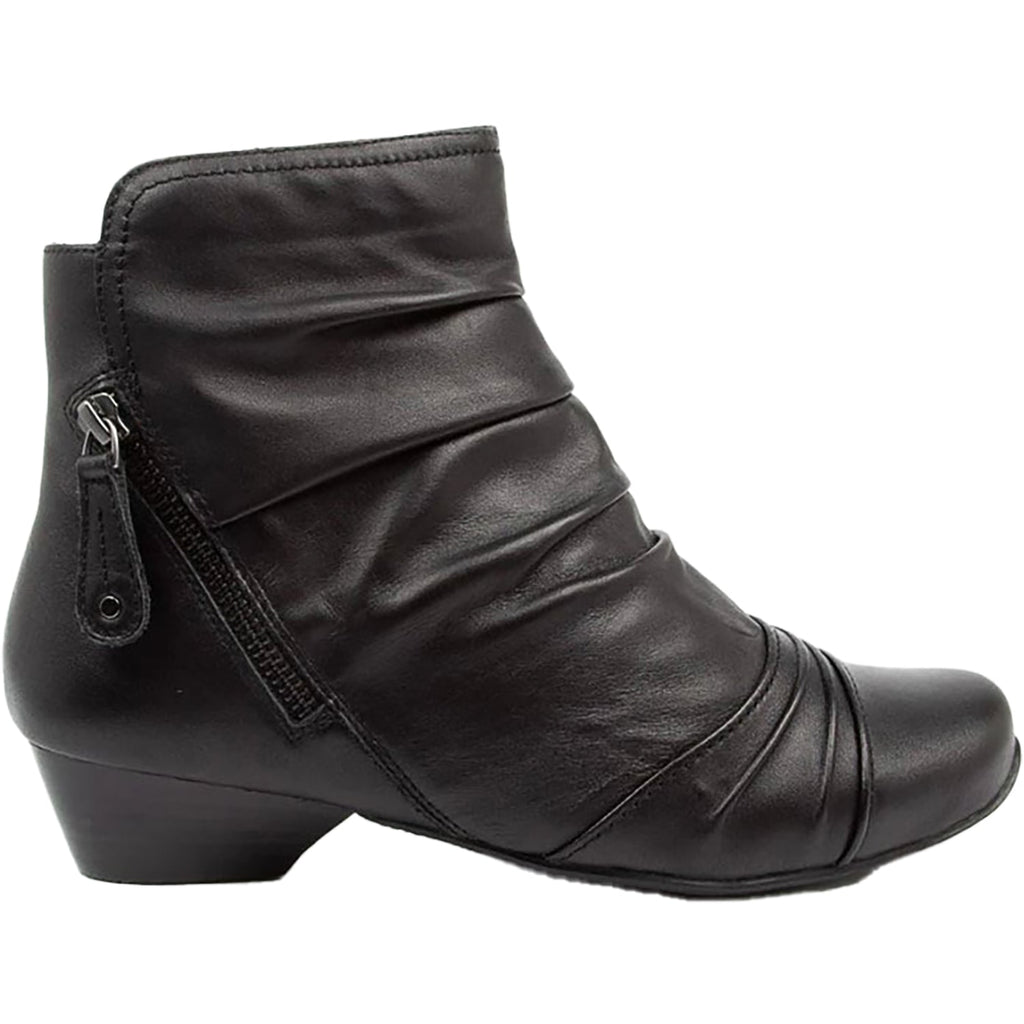 Ziera Camryn Wide Women's Boots Black Leather