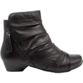 Ziera Camryn Wide Women's Boots Black Leather