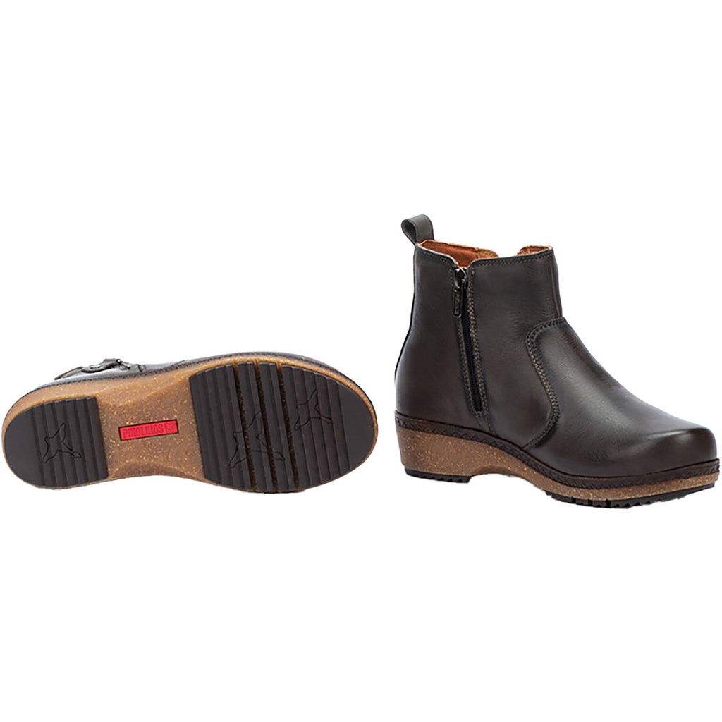 Pikolinos Granada W0W-8988 Women's Ankle Boots Lead Leather