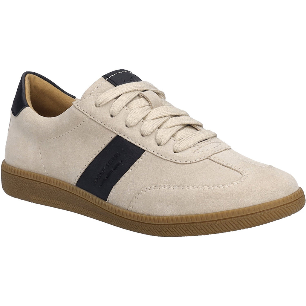Josef Seibel Joleen 01 Women's Sneakers Beige/Black Suede/Kombi