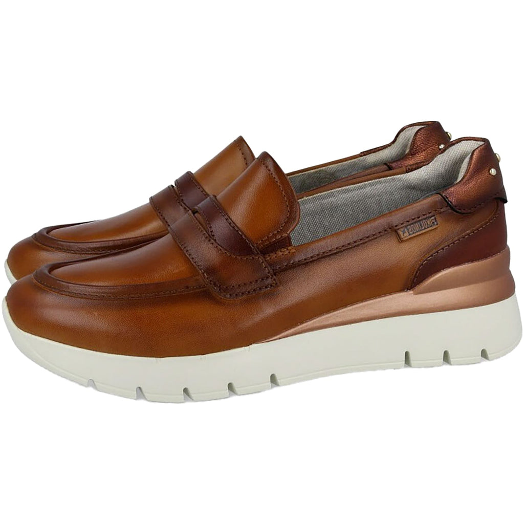 Pikolinos Asturias W9C-3882C1 Women's Slip Ons Brandy Leather