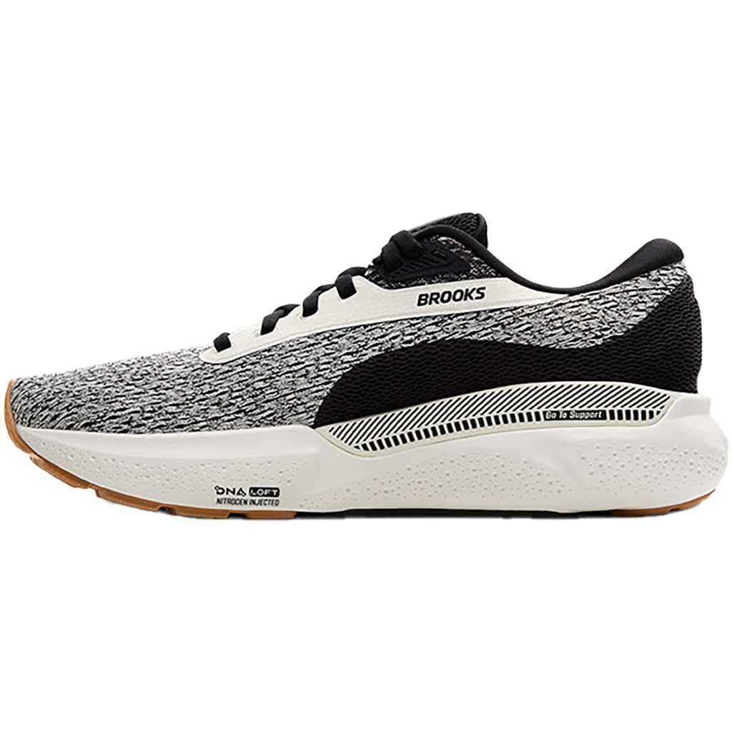 Brooks Adrenaline GTS 24 (Stability Support) Men's Running Shoes Coconut/Black/Biscuit Mesh