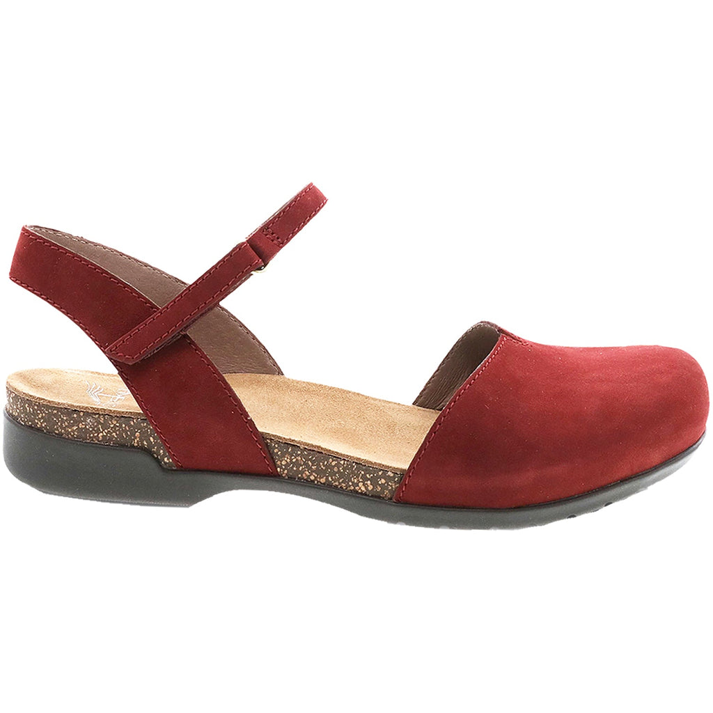 Dansko Rowan Women's Shoes Cinnabar Nubuck