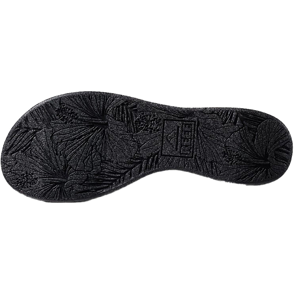 Reef Cushion Cloud TX Women's Thong Sandals Black Geo Synthetic