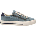 Taos Z Soul Women's Sneakers Lake Blue/Navy Distressed Canvas