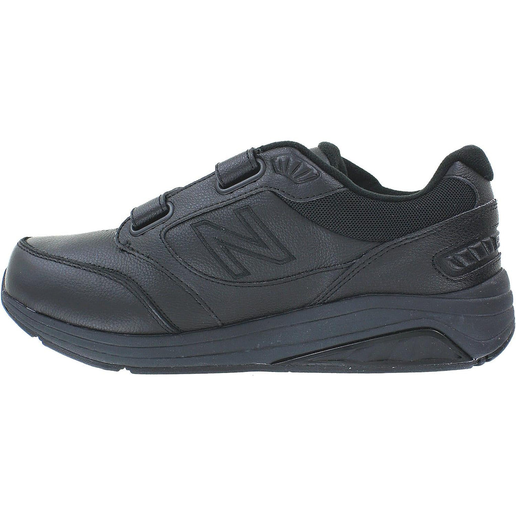 New Balance MW928HB3 Velcro Walking Shoe Men's Hook and Loop Walking Shoes Black Leather